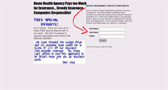 Desktop Screenshot of homehealth.pepperpage.net